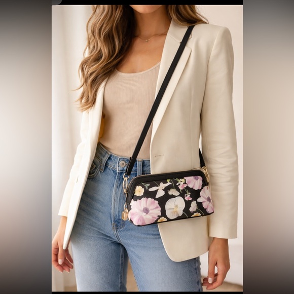 Ted Baker Handbags - Ted Baker Floral Crossbody Bag NWT
